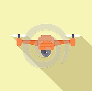 New modern operator icon flat vector. Control creative layout