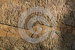 Texture of a stone wall. Old castle stone wall texture background. Stone wall as a background or texture. Part of a