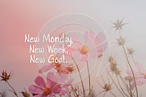 New Monday, new week, new goal