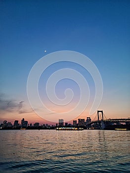 New Moon over Tokyo, Japan