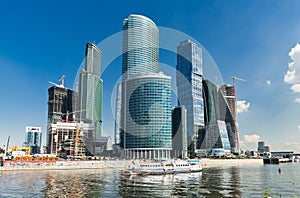 New Moscow City buildings