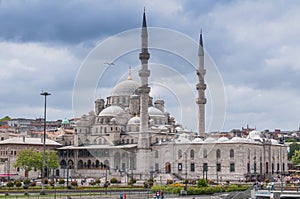 New Mosque, also known as Eminonu Yeni Camii, Eminonu, Istanbul, Turkey
