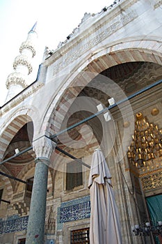 New Mosque or Yeni Camii (Istanbul, Turkey). photo