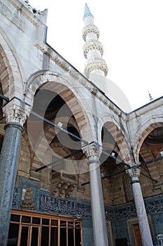 New Mosque or Yeni Camii (Istanbul, Turkey). Ablutions photo