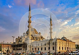 New mosque-Yeni Camii, Istanbul, Turkey.