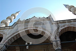 New Mosque or Yeni Camii (Istanbul, Turkey). photo