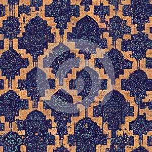 New motifs in a traditional seamless pattern