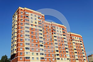 New multi-storey orange dwelling house