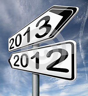 New next year 2013 last 2012