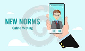 New norms for online virtual meeting