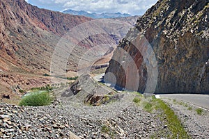 New North-South route, Kyrgyzstan