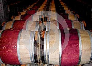 New Oak Wooden Wine Barrels