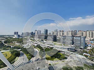 New OCT Oh Bay Shopping Complex in Shenzhen, Baoan, Qianhai, China