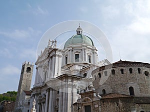 New and Old Cathedrals of Brescia