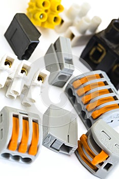 New and older connectors for electrical installations