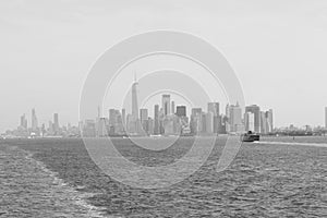 New ork city on water