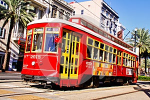 New Orleans Canal Street Street Car