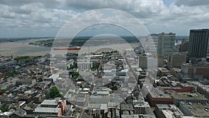 New Orleans. Cityscape, Louisiana. City Skyline and Mississippi River in Background