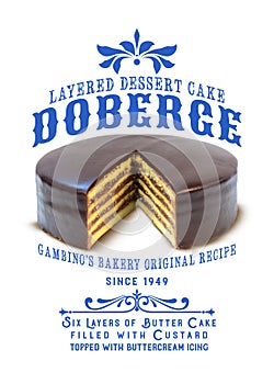 New Orleans Culture Collection Doberge Cake