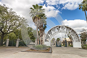 NEW ORLEANS - FEBRUARY 2016: Armstrong Park on a beautiful day.