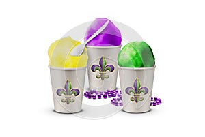 New Orleans French Quarter Louisiana Summer Summertime Snowball Ice Treat Mardi Gras Flavors