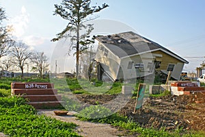 New Orleans Hurricane Damage