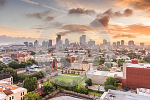 New Orleans, Louisiana downtown city skyline