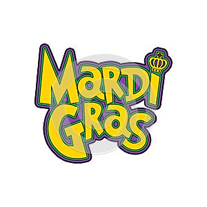 New Orleans Mardi Gras Design & Typography