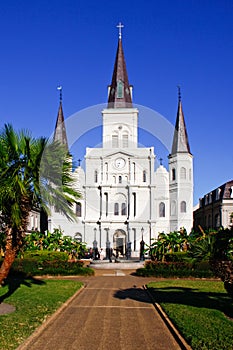 New Orleans St Louis Cathedral Portrait