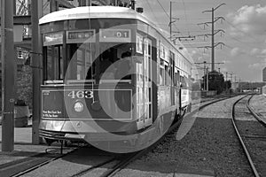 New Orleans train trolley