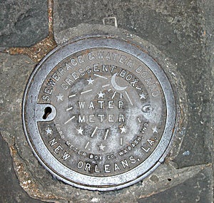 New Orleans Water Meter Cover