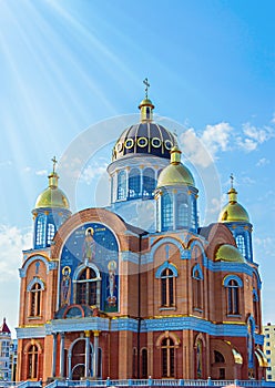 New Orthodox Church in Kyiv (Kiev), Ukraine