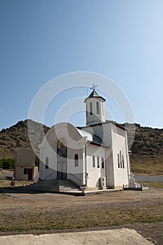 New Orthodox church in macin photo