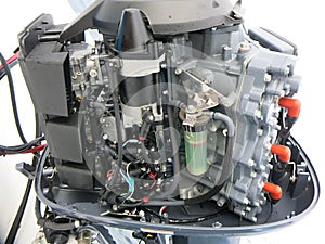 New outboard engine Yamaha 200 HP photo