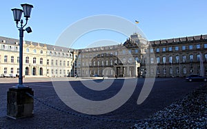 New Palace, 18th-century Baroque Neues Schloss, Stuttgart, Germany