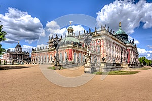 New Palace Neues Palais in Sanssouci park, Potsdam, Germany