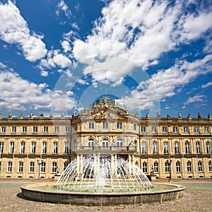 The New Palace, in Stuttgart ,Germany