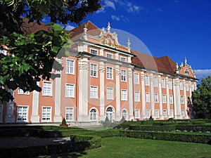 New Palais, Neues Schloss, in Meersburg above the Lake of Constance, Baden-Wuerttemberg, Germany