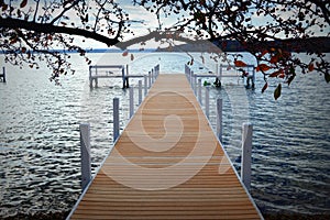 New Pier on Lake