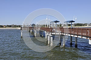 New pier in Waveland, Mississippi