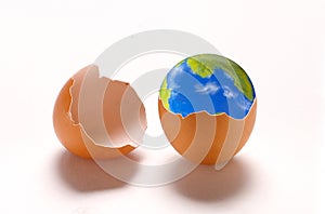 A new planet earth is burning.