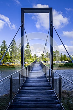 New Port Campbell Creek Pedestrian Bridge in Australia.