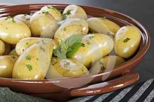 New Potatoes Steamed