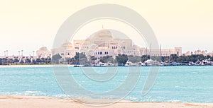 New Presidential Palace, Abu Dhabi, United Arab Emirates.