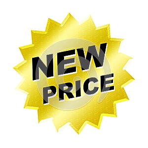 New Price Sign