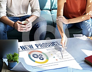 New Product Development Success Concept