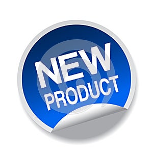 New product label sticker