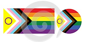 New Progress pride flag The Progress pride flag is getting an intersex