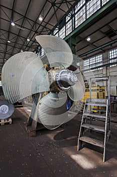 New propeller in the hall