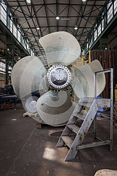 New propeller in the hall